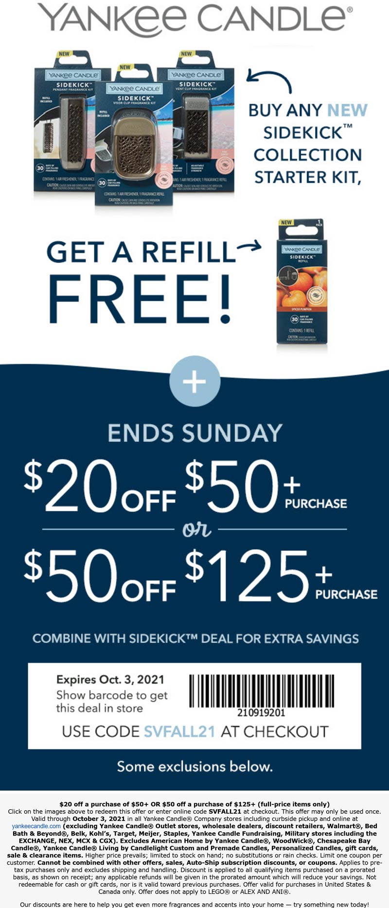 Yankee Candle coupons & promo code for [March 2024]