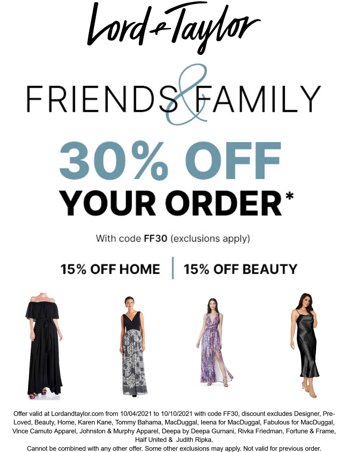 Lord & Taylor coupons & promo code for [July 2024]