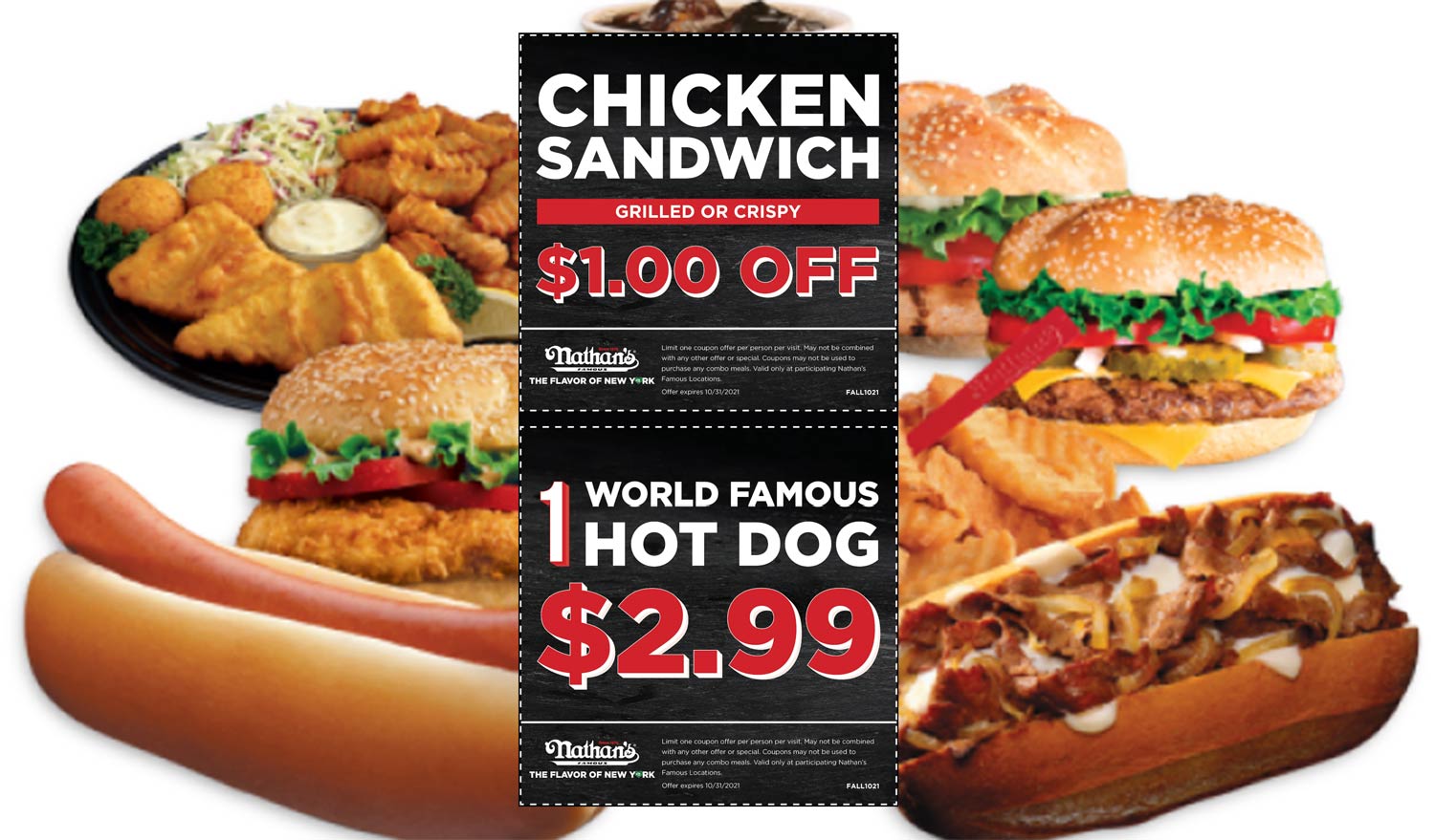 Nathans Famous coupons & promo code for [August 2022]