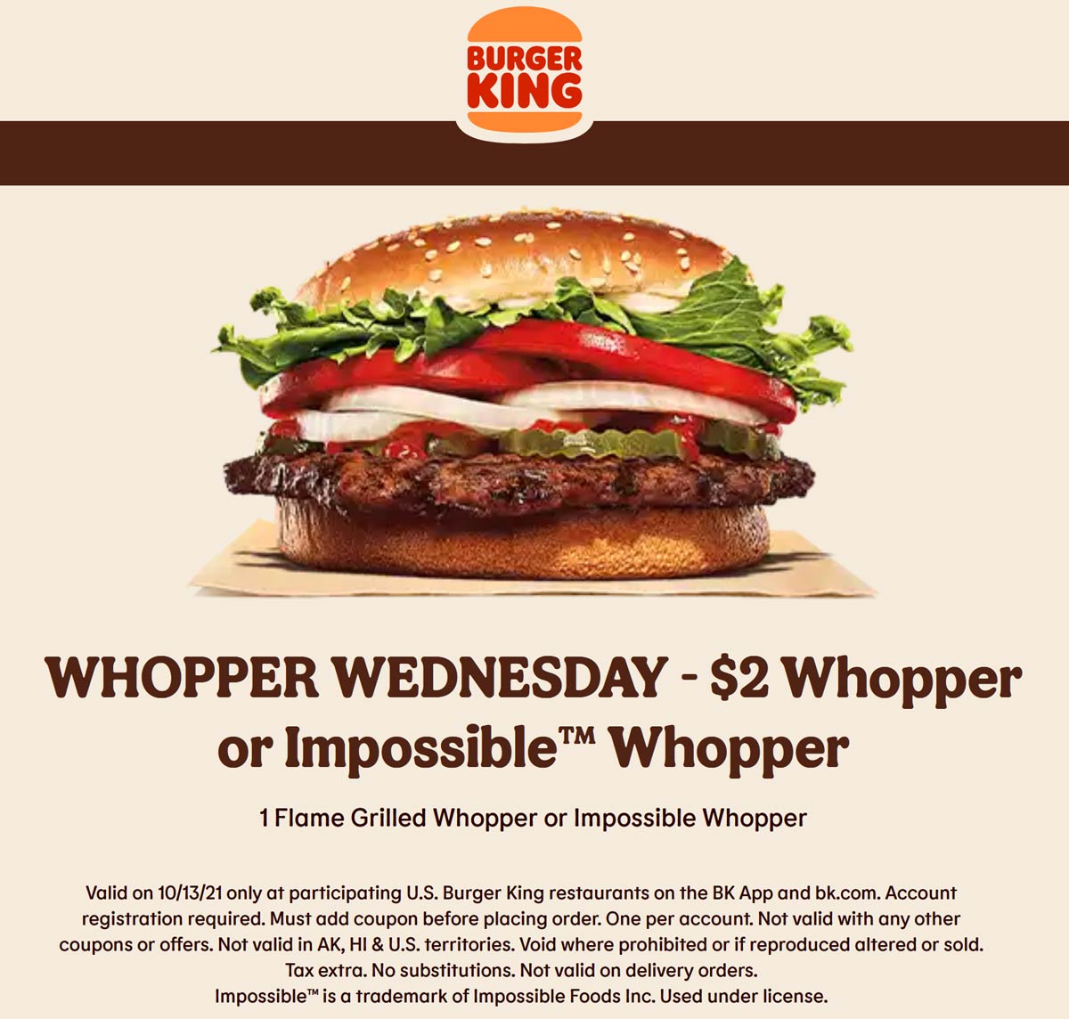 Burger King coupons & promo code for July 2025