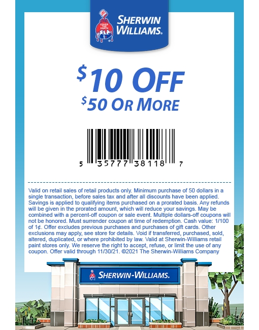 Sherwin Williams coupons & promo code for [December 2022]