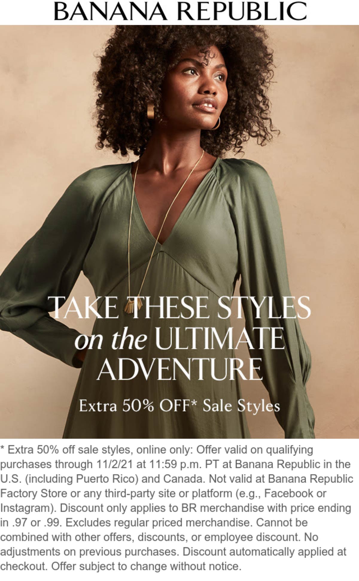 Banana Republic coupons & promo code for July 2025