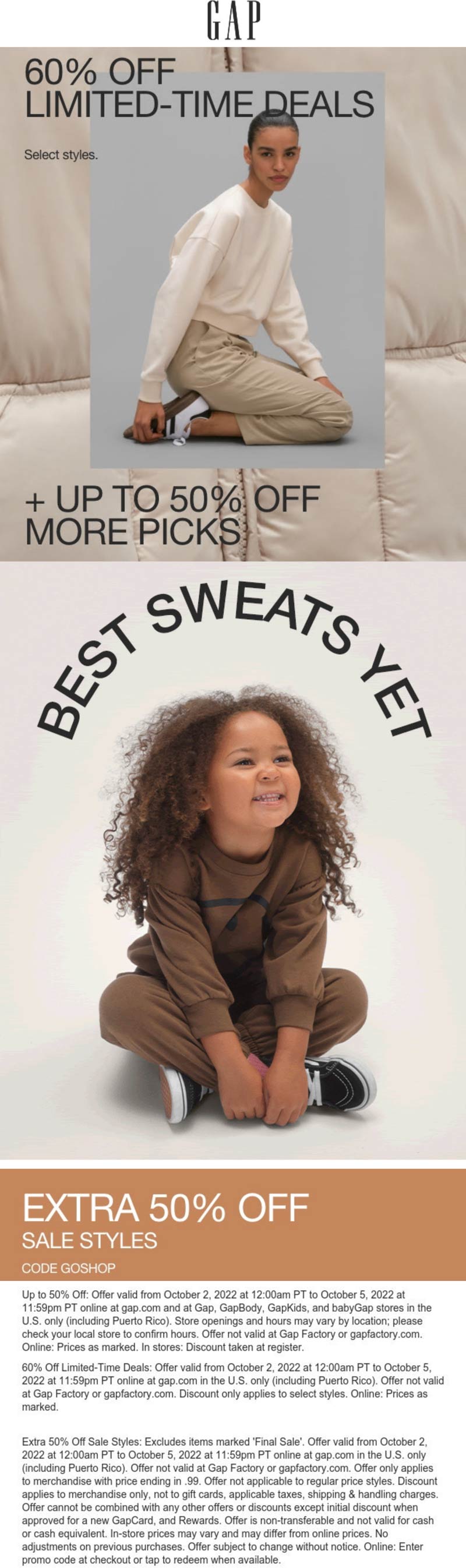 Gap coupons & promo code for July 2025