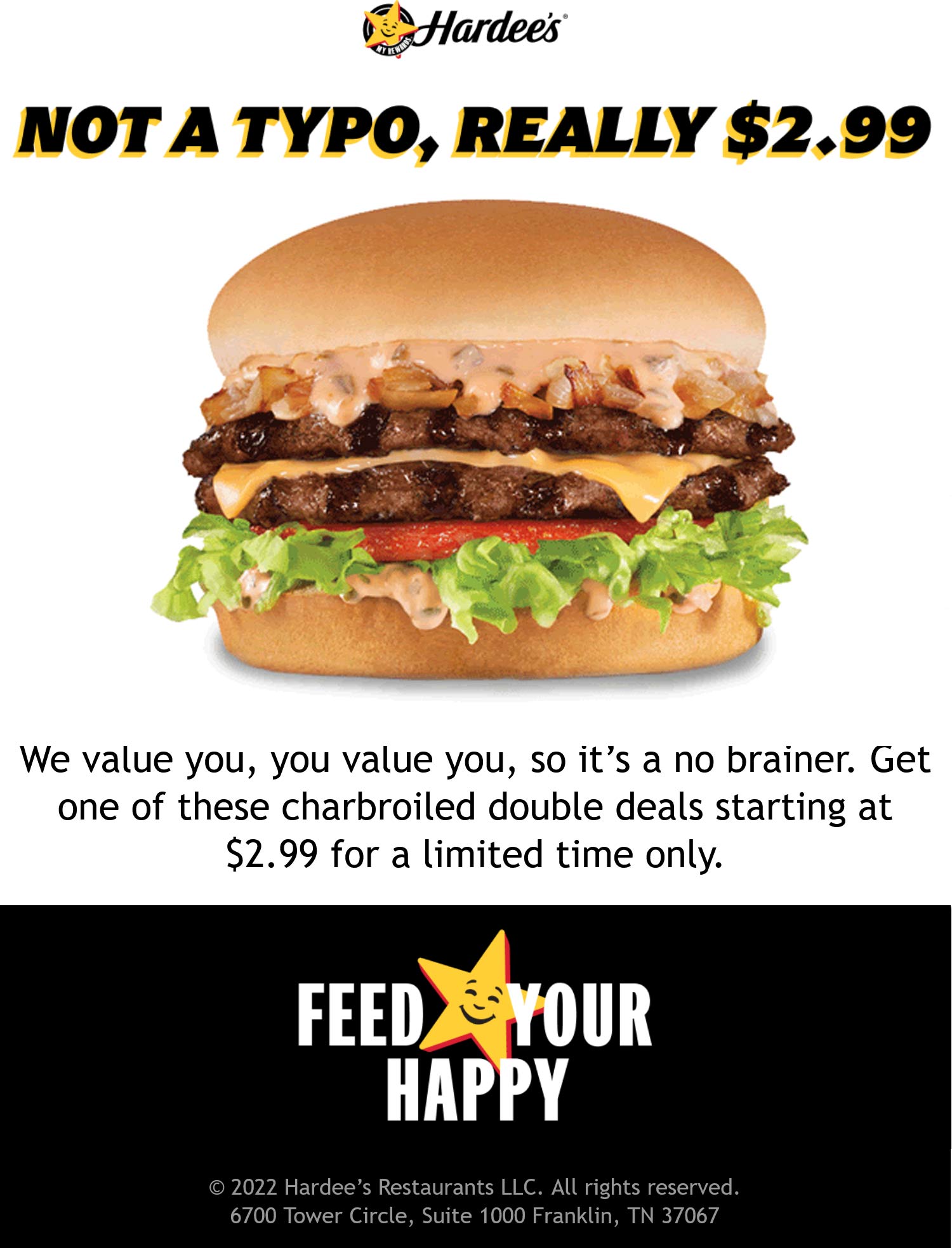Hardees coupons & promo code for July 2025