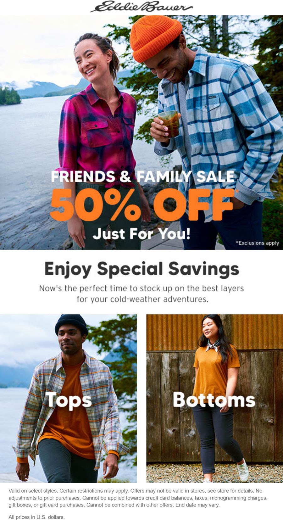 Eddie Bauer coupons & promo code for [November 2022]