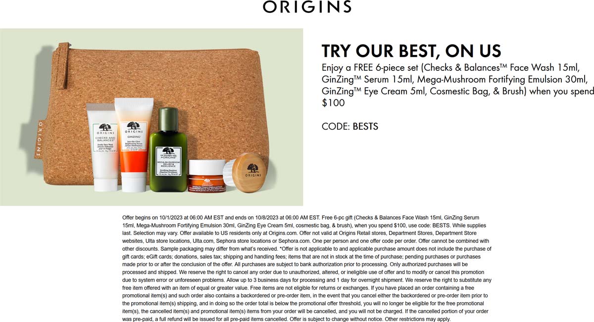 Origins February 2024 Coupons and Promo Codes 🛒