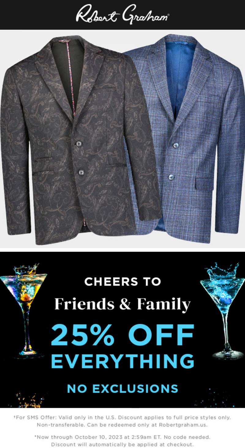 Robert Graham coupons & promo code for [June 2025]