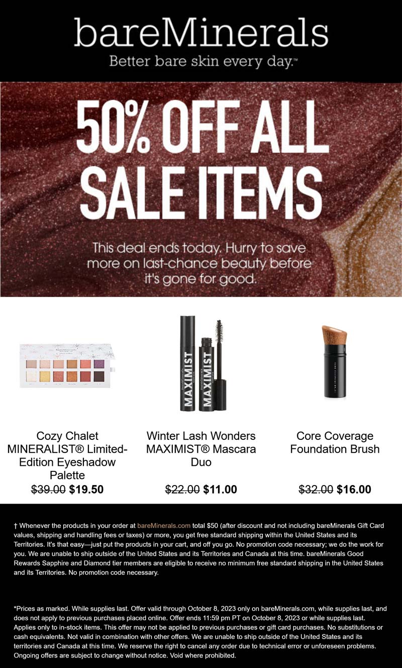 bareMinerals February 2024 Coupons and Promo Codes 🛒