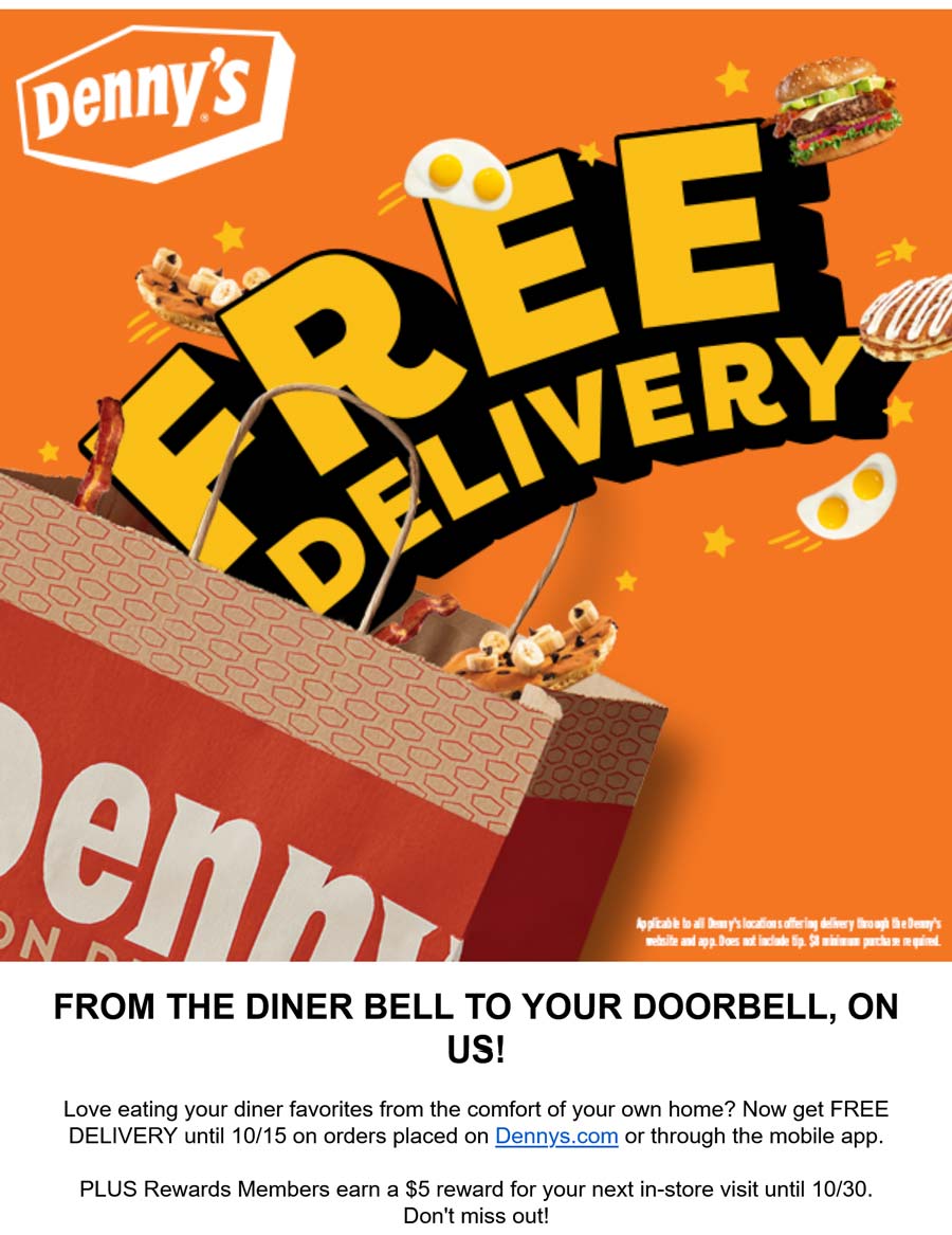 Dennys February 2024 Coupons and Promo Codes 🛒