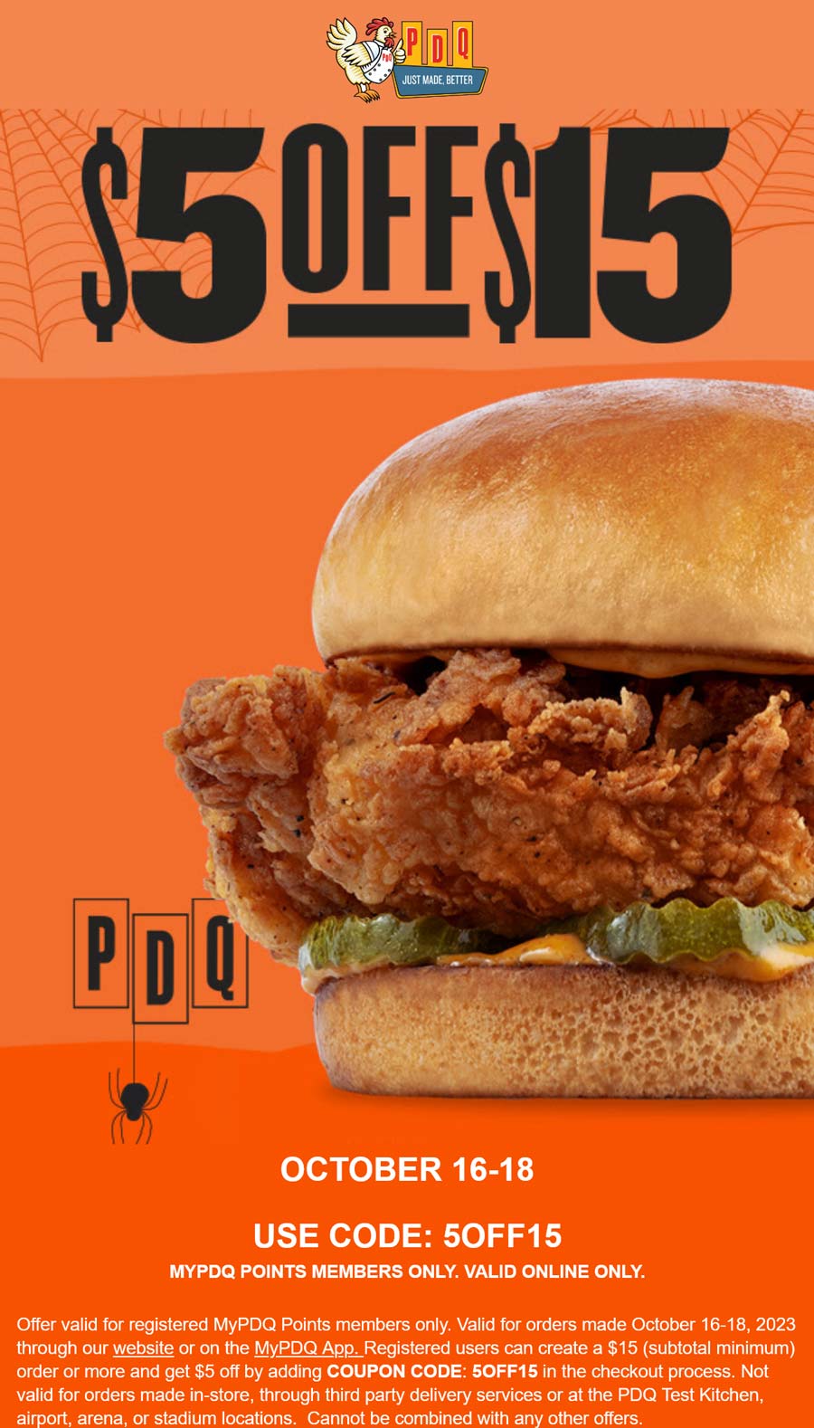 PDQ coupons & promo code for [November 2024]