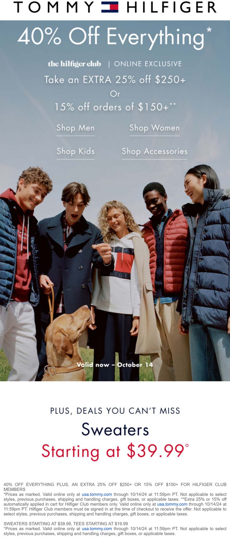 Tommy Hilfiger stores Coupon  40% off everything at Tommy Hilfiger #tommyhilfiger 