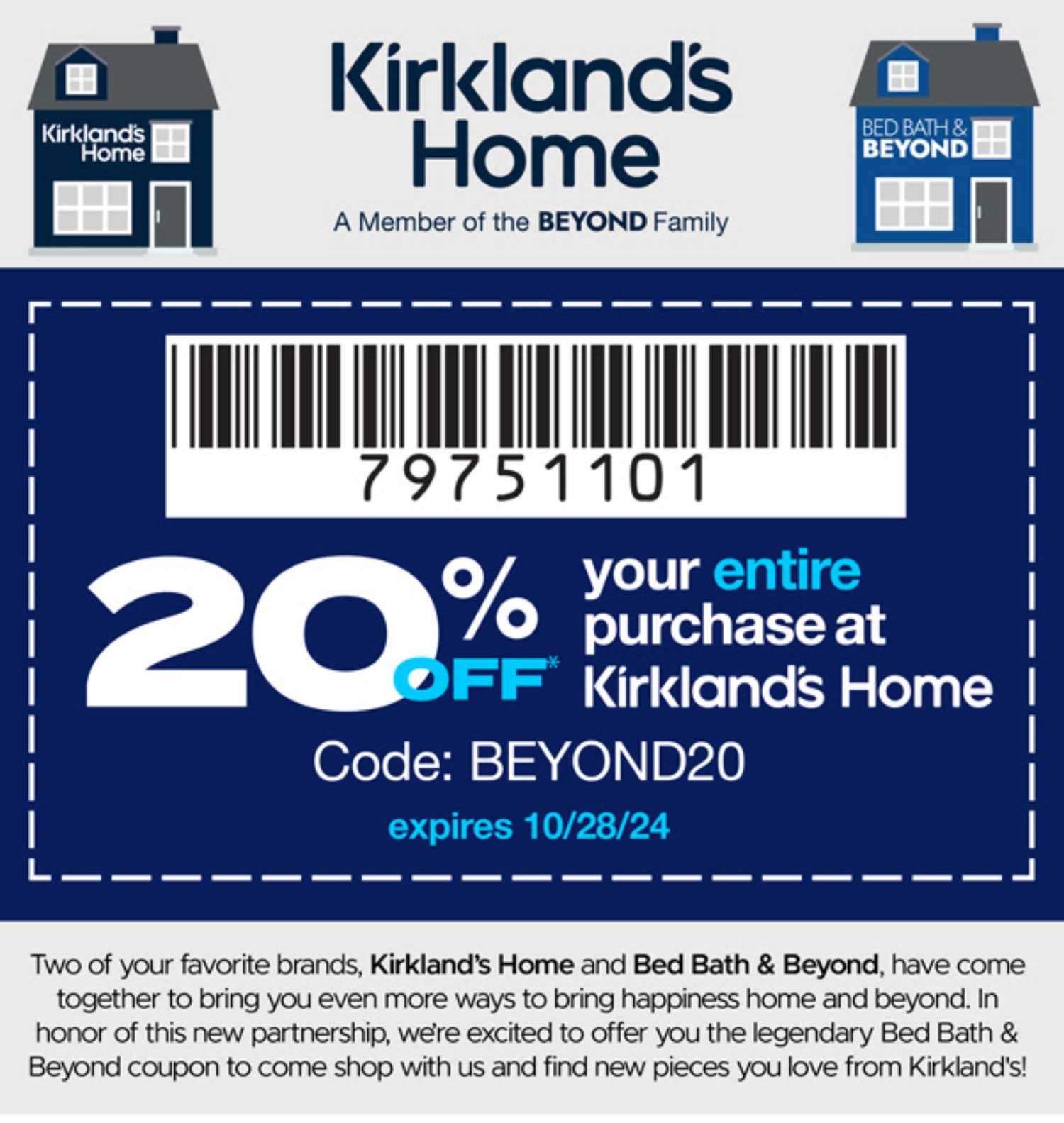 Kirklands stores Coupon  20% off everything at Kirklands Home via promo code BEYOND20 #kirklands 