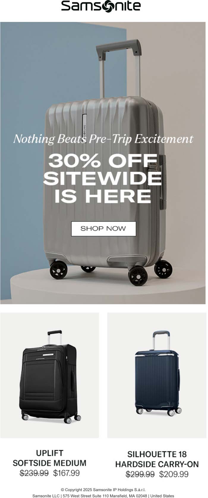 Samsonite stores Coupon  30% off everything online at Samsonite #samsonite 