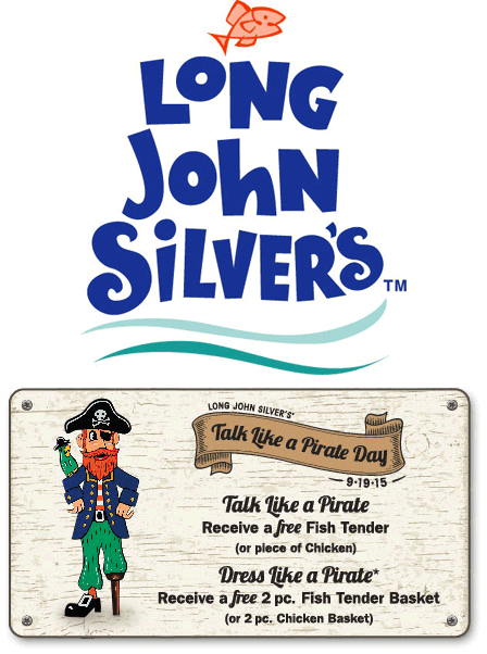 Long John Silvers Coupon April 2024 Free fish or chicken tender & more the 19th at Long John Silvers
