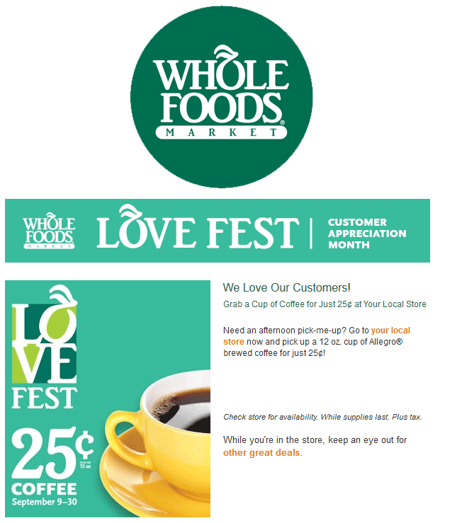 Whole Foods coupons & promo code for [May 2024]