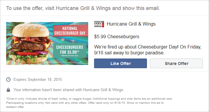 Hurricane Grill & Wings coupons & promo code for [May 2024]