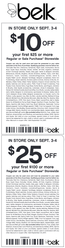 Belk coupons & promo code for [October 2024]