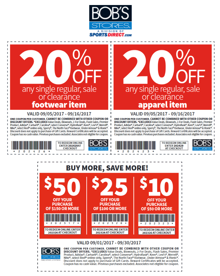 Bobs Stores Coupon April 2024 20% off a single item & more at Bobs Stores, or online via promo code 202429AT