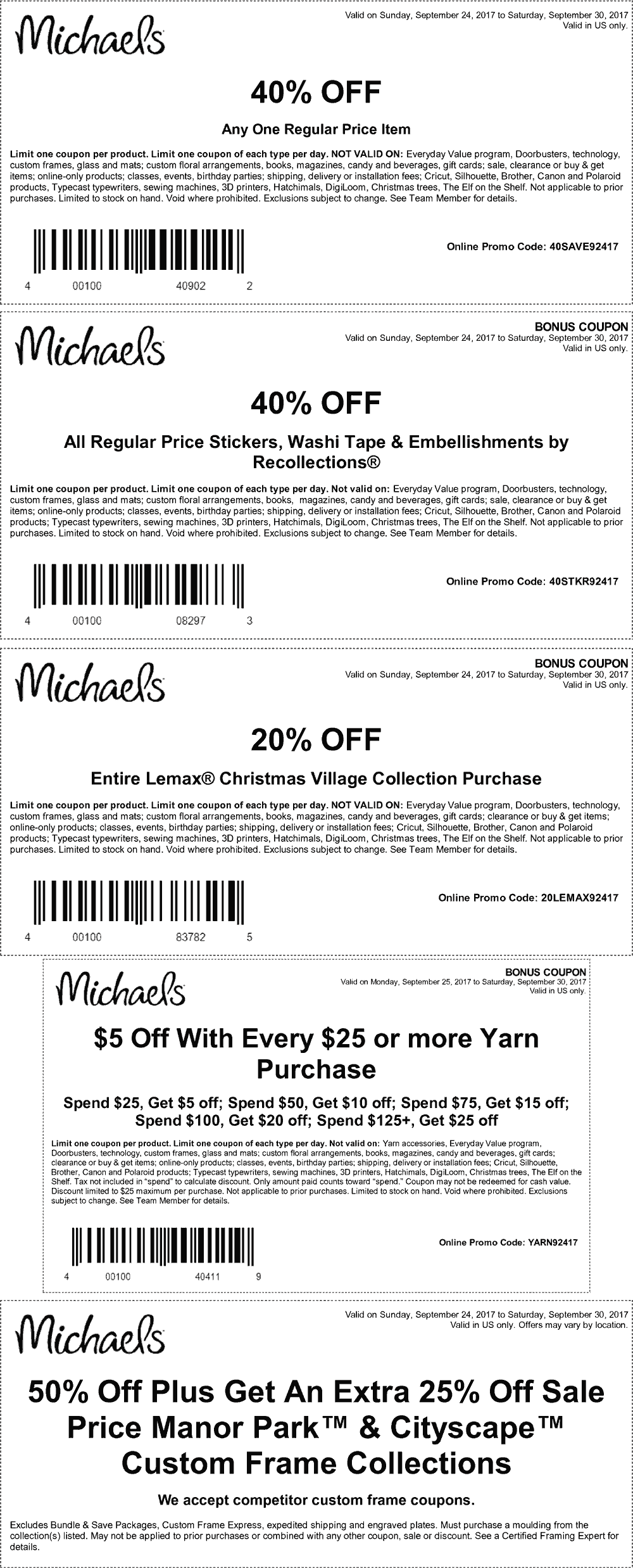 Michaels Coupon April 2024 40% off a single item & more at Michaels, or online via promo code 40SAVE2417