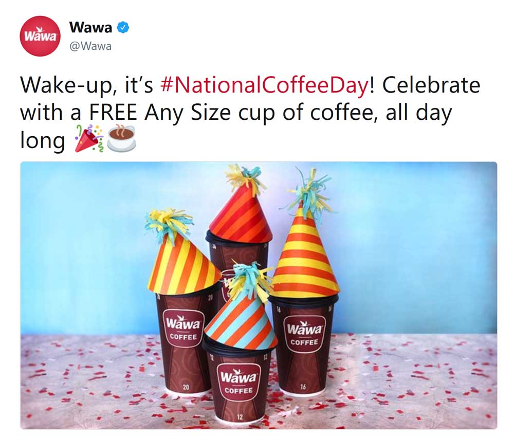 Wawa Coupon March 2024 Free coffee today at Wawa gas stations
