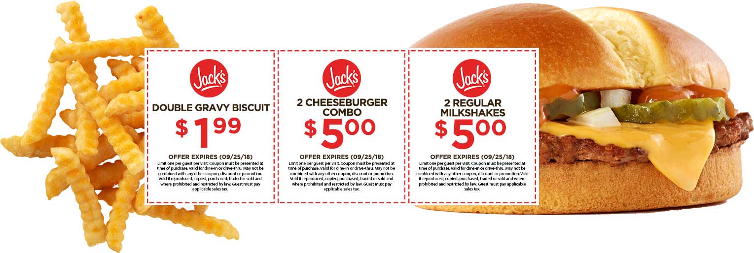 Jacks restaura coupons & promo code for [April 2024]