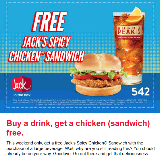 Jack in the Box October 2020 Coupons and Promo Codes