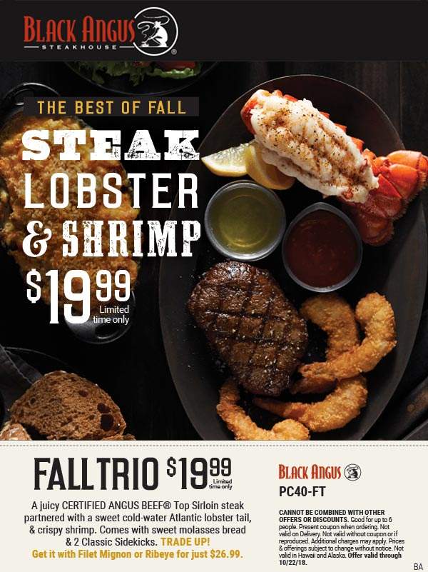 Black Angus April 2025 Coupons And Promo Codes 