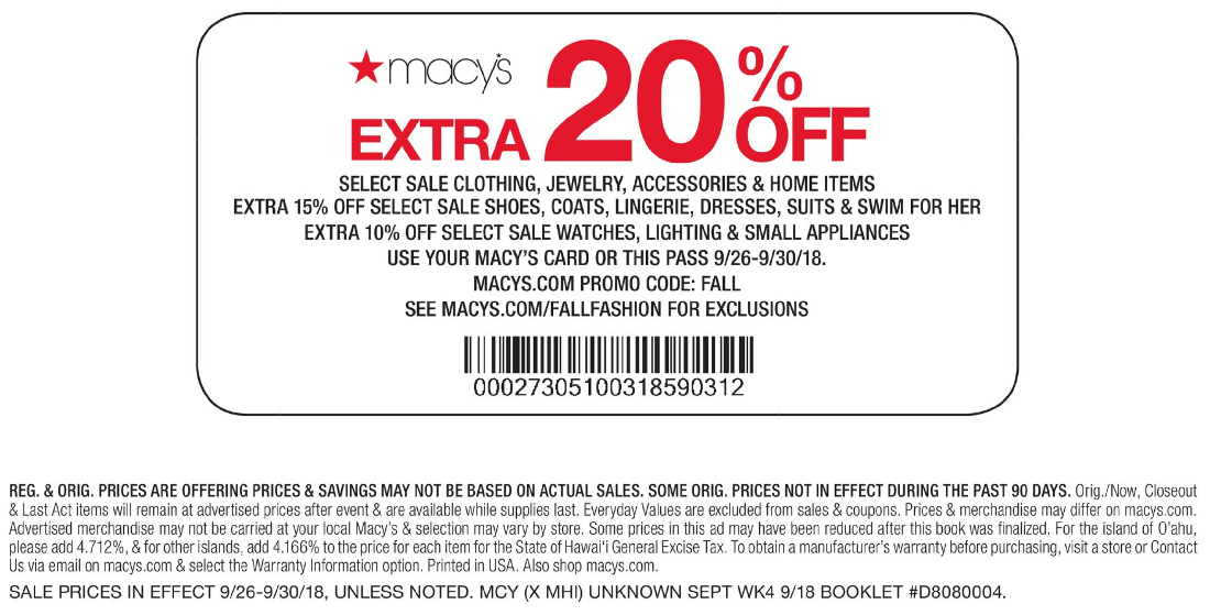 Macys coupons & promo code for [April 2024]