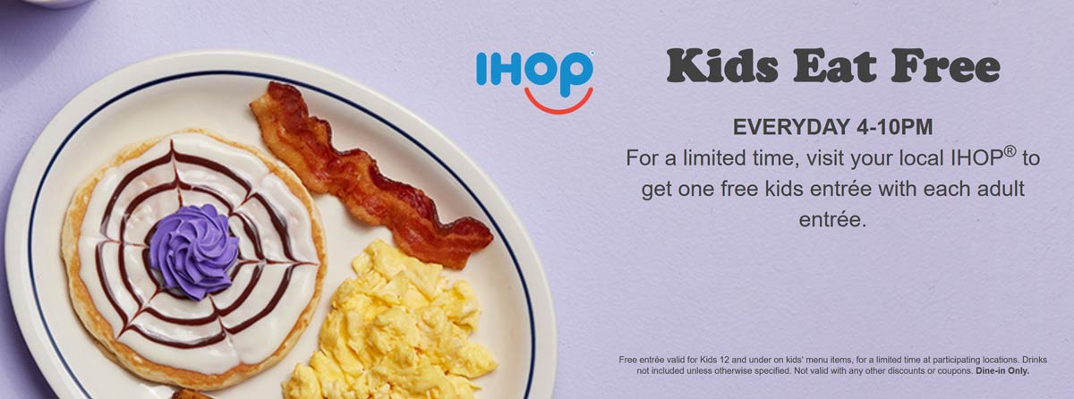 IHOP coupons & promo code for [October 2022]