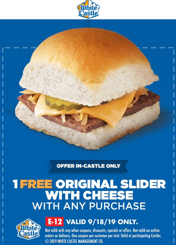 White Castle coupons & promo code for [October 2022]