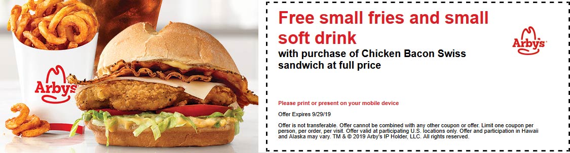 Arbys coupons & promo code for [June 2022]