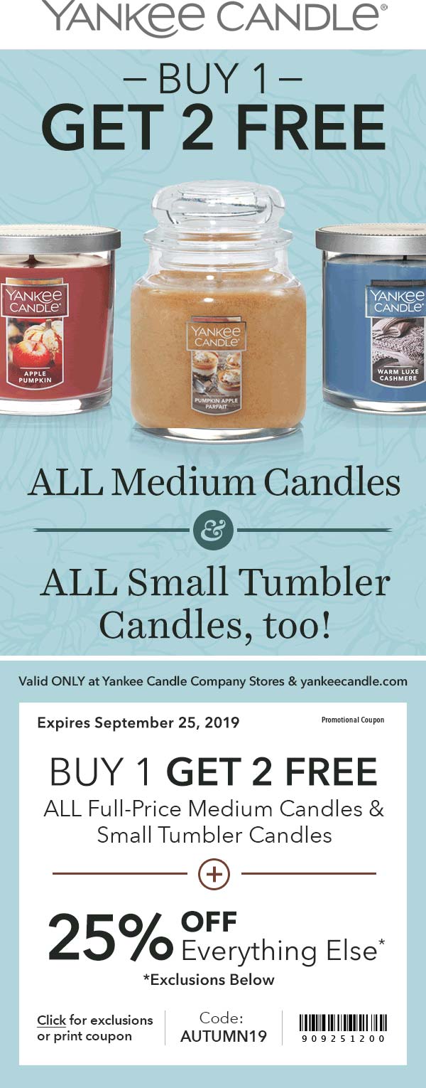 Yankee Candle coupons & promo code for [May 2022]