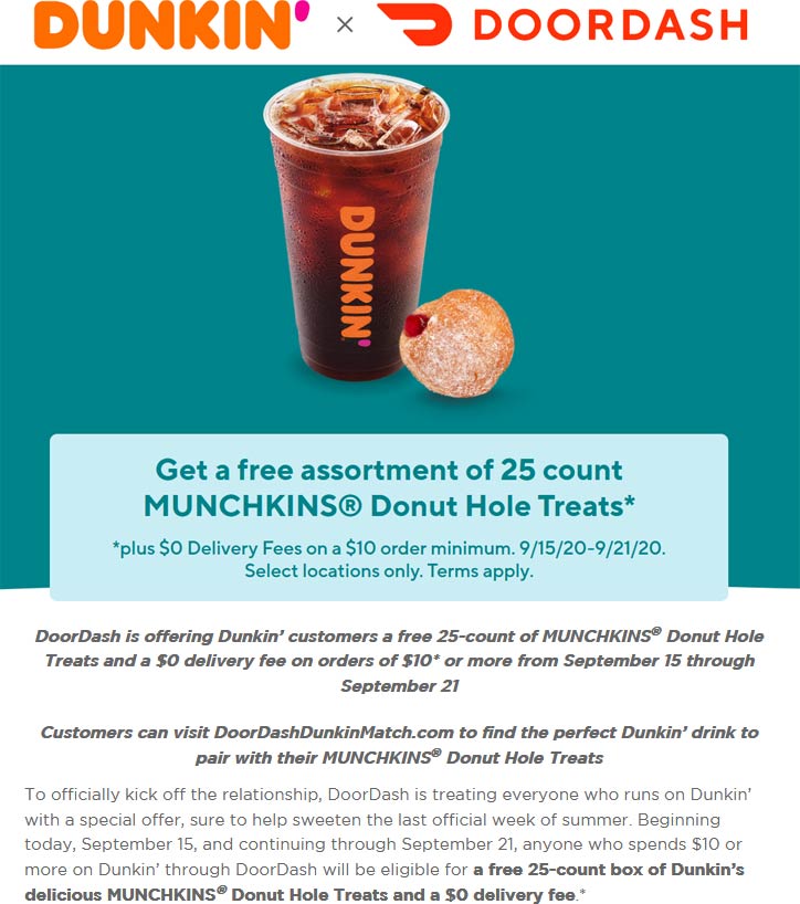 Dunkin February 2024 Coupons and Promo Codes 🛒