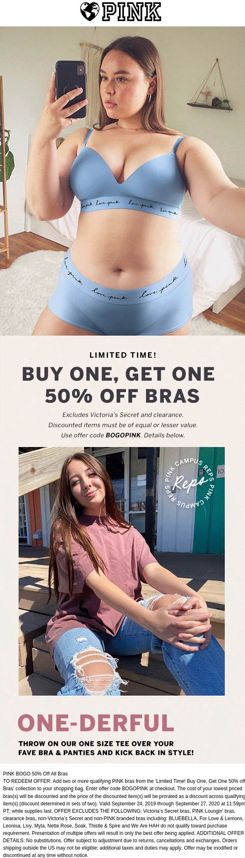 pink underwear coupon