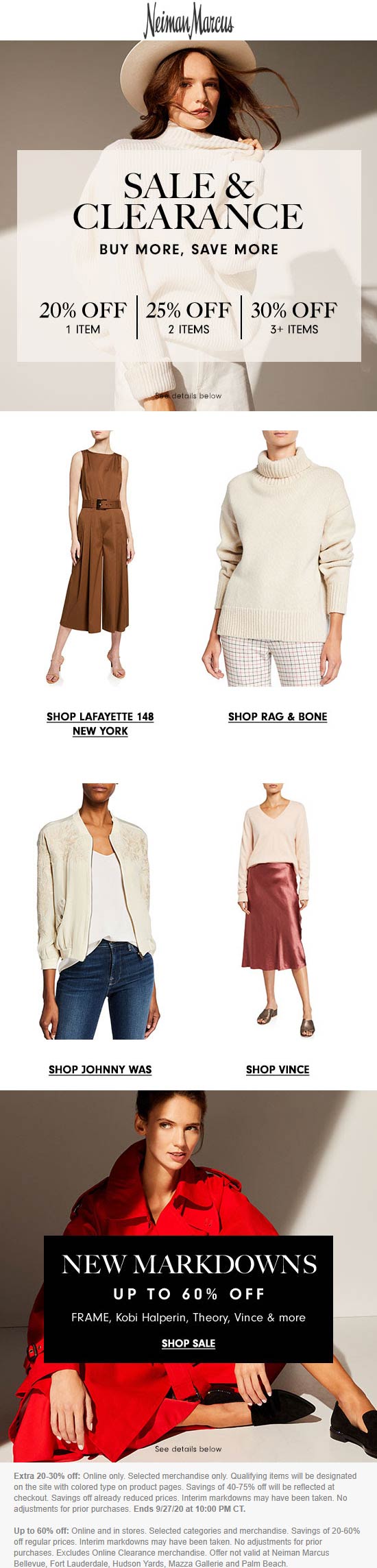 Neiman Marcus stores Coupon  Extra 20-30% off sale & clearance online at Neiman Marcus #neimanmarcus 