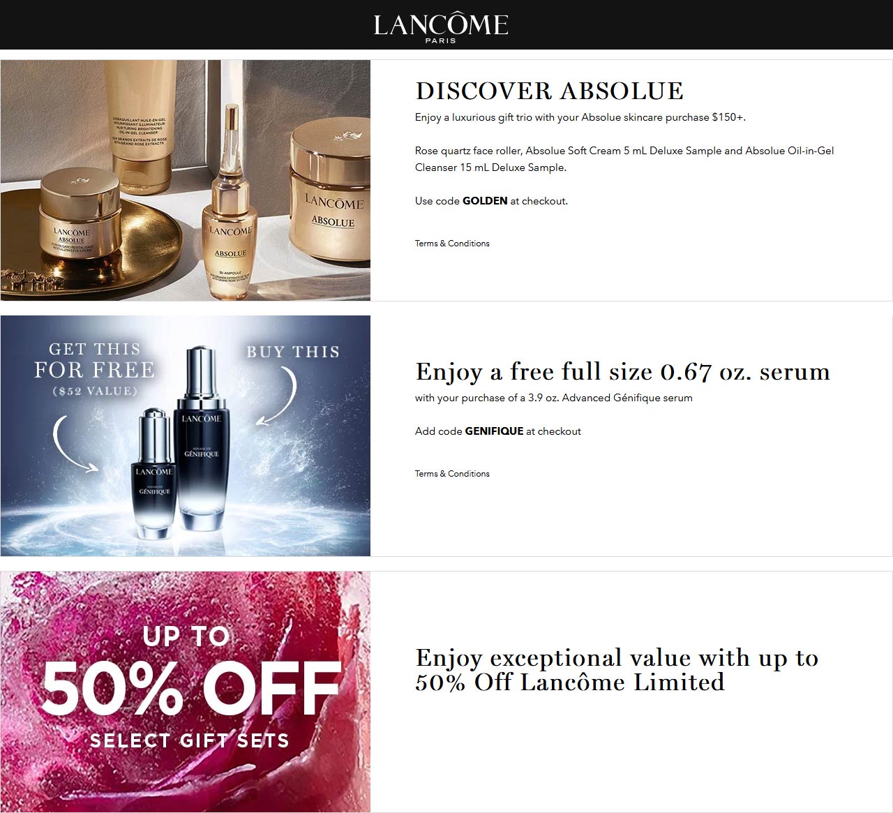 Second full size advanced genifique skin serum free & more at