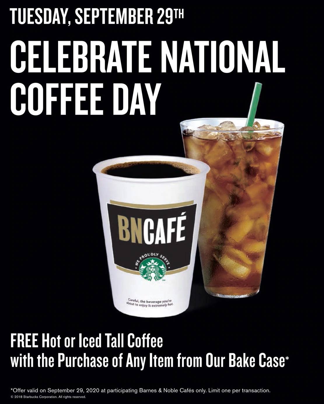 Barnes & Noble restaurants Coupon  Free Starbucks coffee with your bake case item today at Barnes & Noble cafe #barnesnoble 