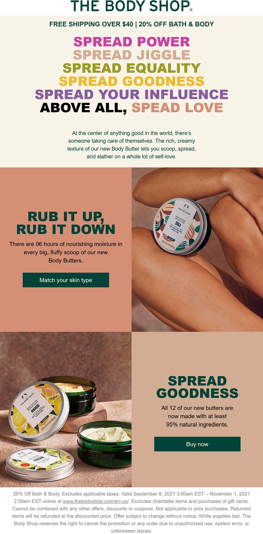 The Body Shop coupons & promo code for [November 2022]