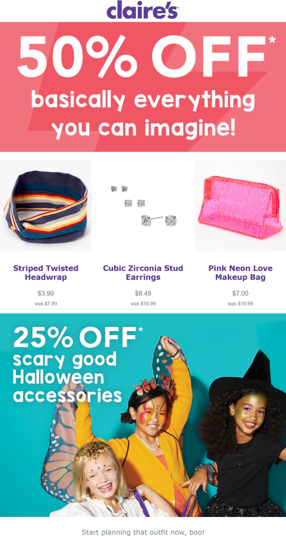 Claires coupons & promo code for [November 2022]