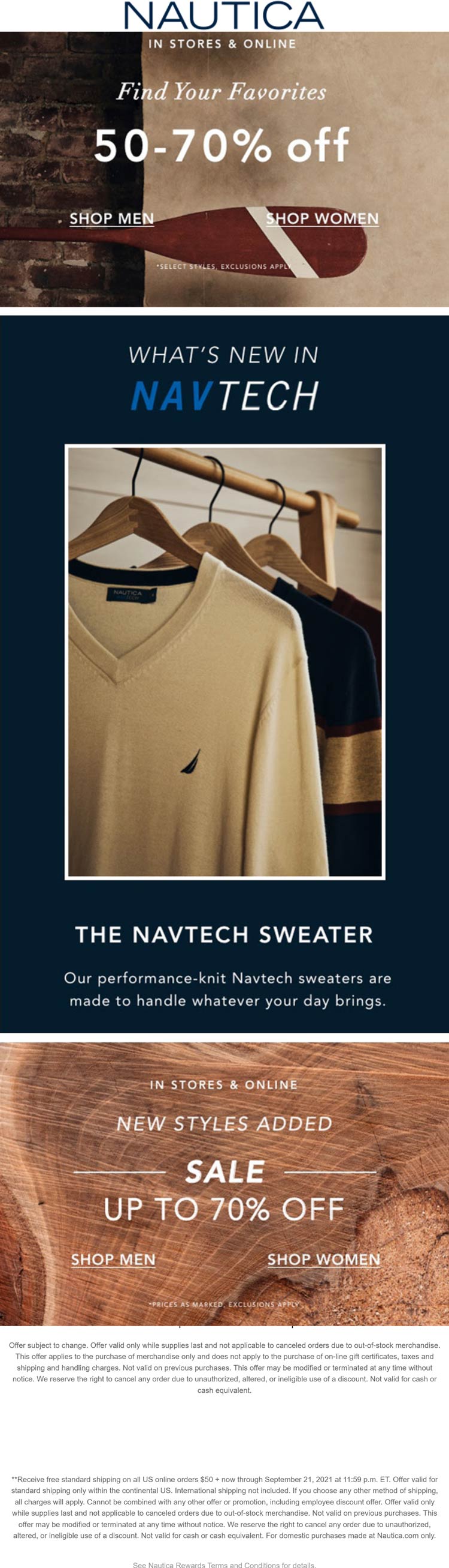 Nautica coupons & promo code for [December 2022]