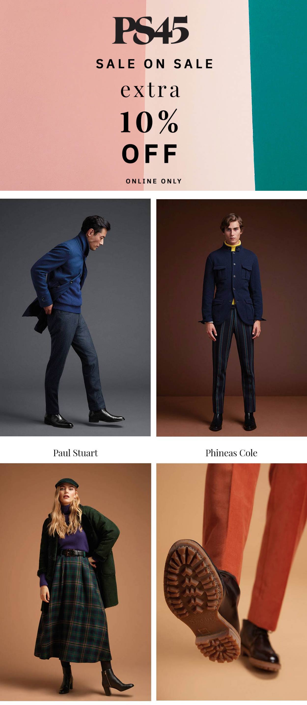 Paul Stuart stores Coupon  Extra 10% off clearance online at Paul Stuart #paulstuart 
