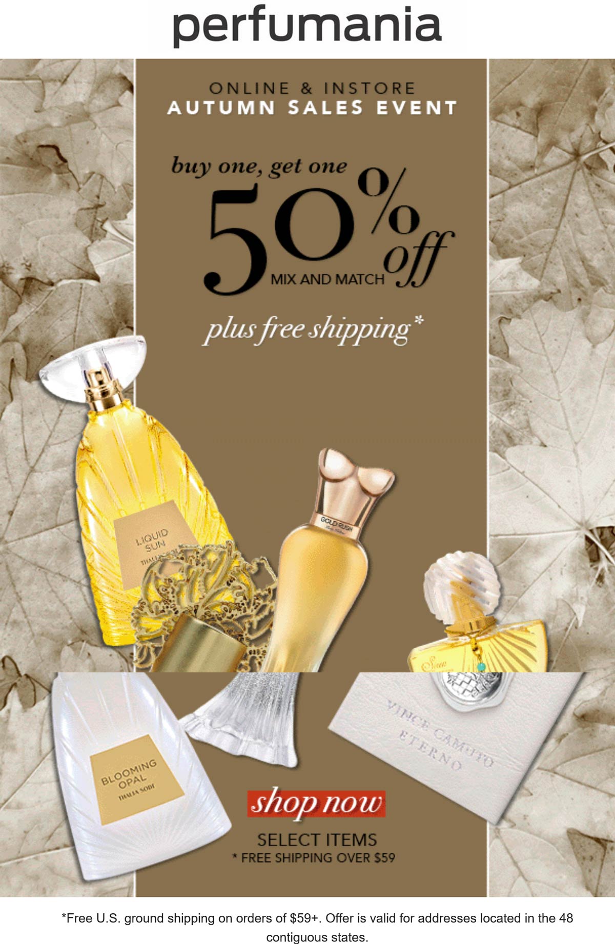 Perfumania stores Coupon  Mix & match second fragrance 50% off at Perfumania, ditto online #perfumania 