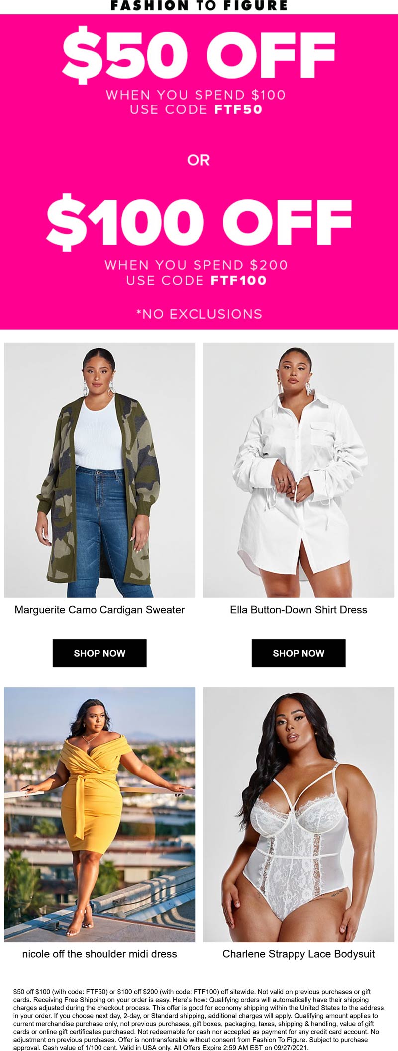 Fashion to Figure coupons & promo code for [November 2022]