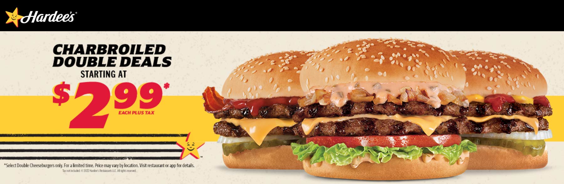 Hardees coupons & promo code for [November 2022]