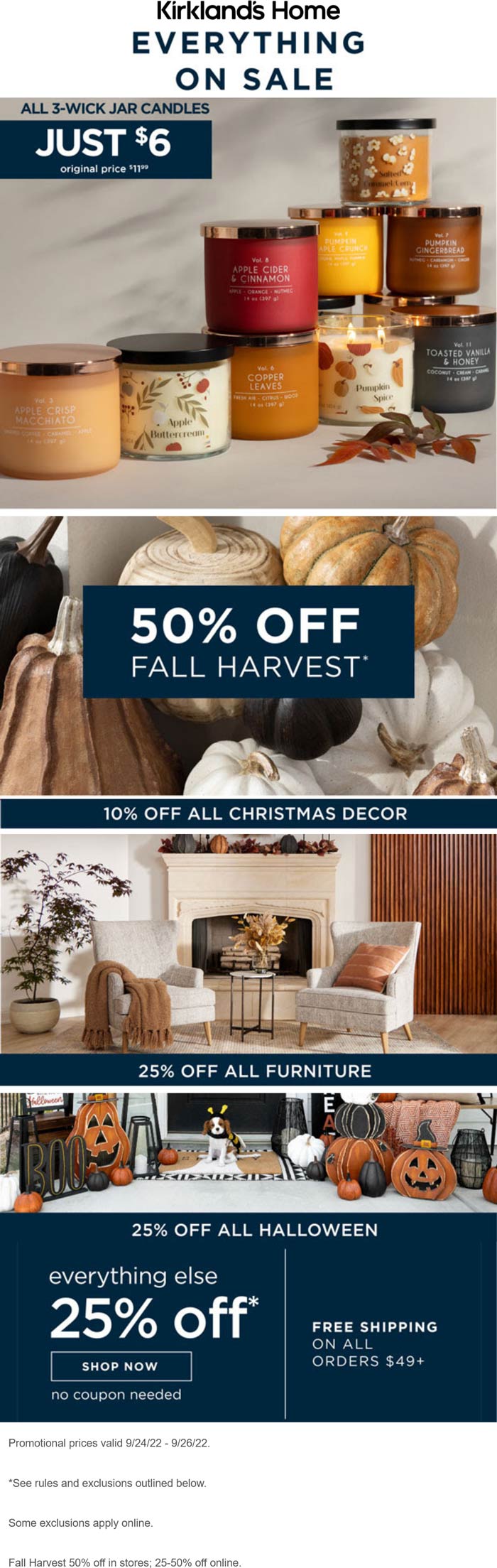 Kirklands Home stores Coupon  25% off everything & more at Kirklands Home, ditto online #kirklandshome 