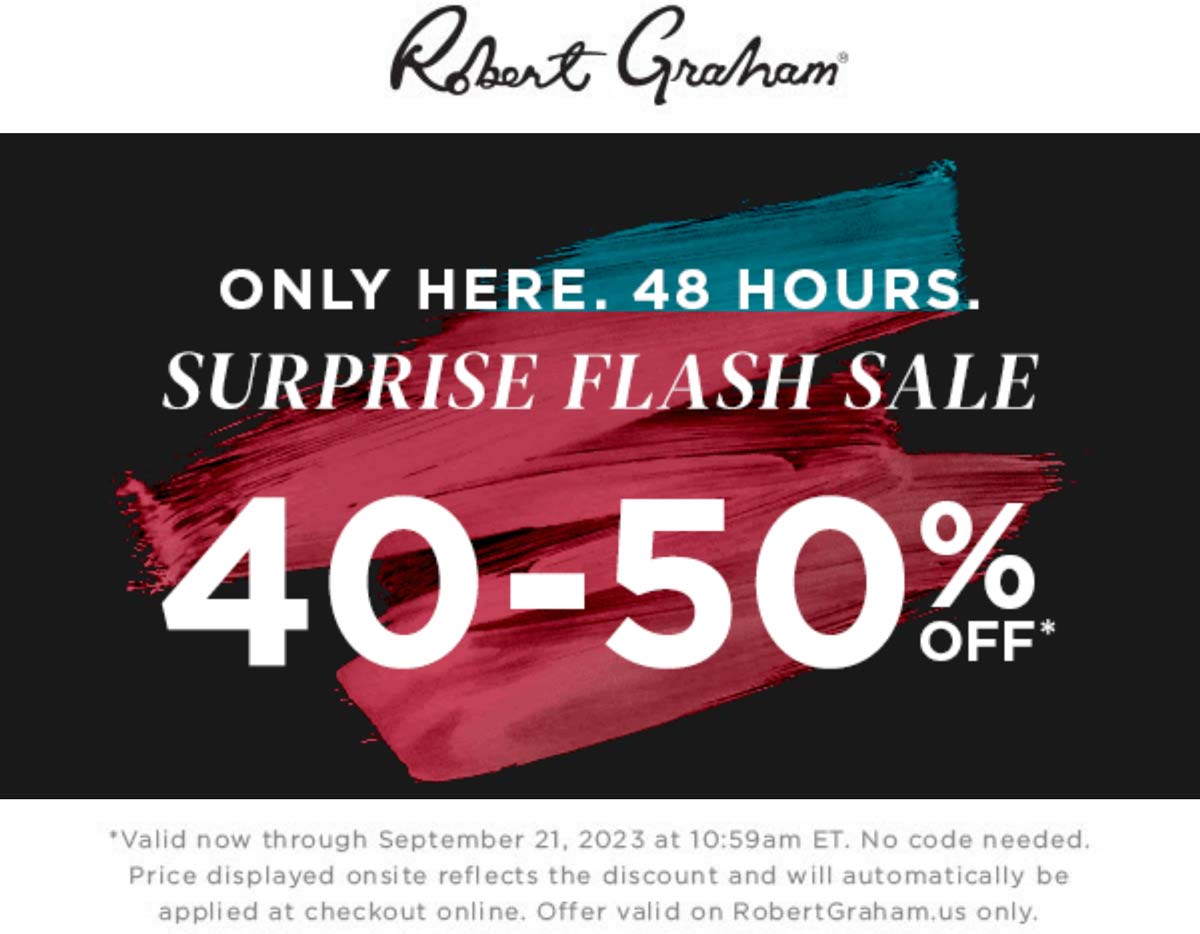 Robert Graham stores Coupon  40-50% off online at Robert Graham #robertgraham 