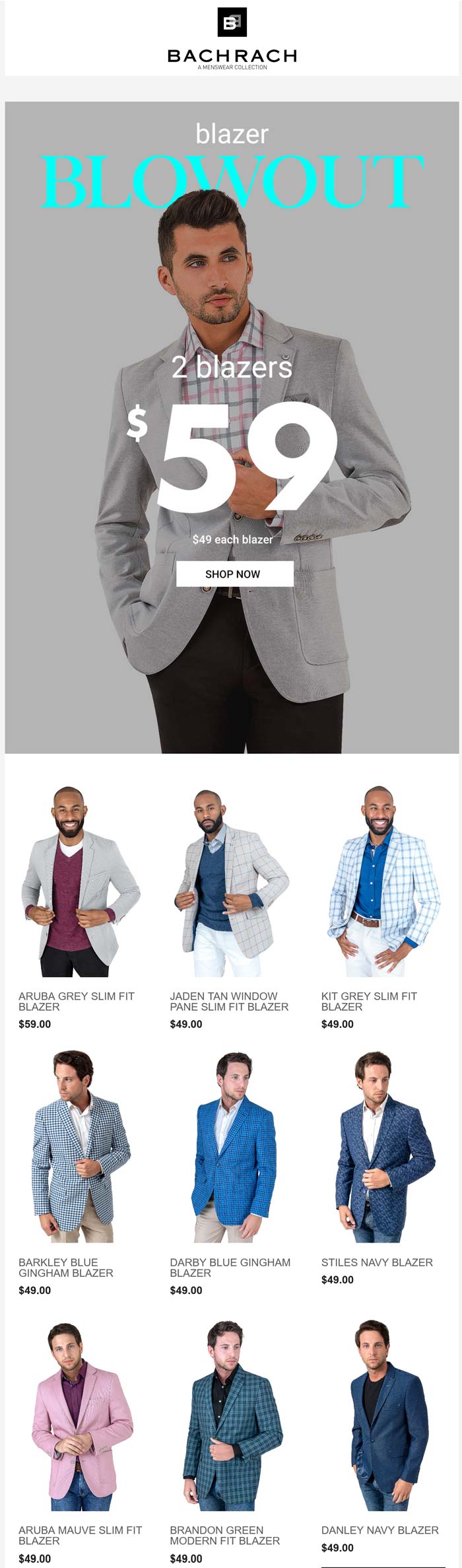Bachrach coupons & promo code for [May 2025]