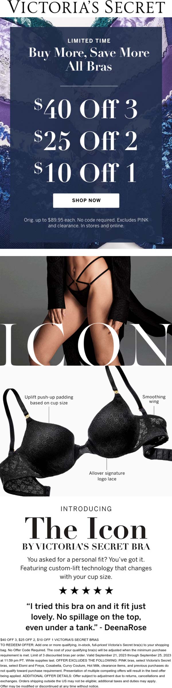 Victorias Secret coupons & promo code for [May 2025]
