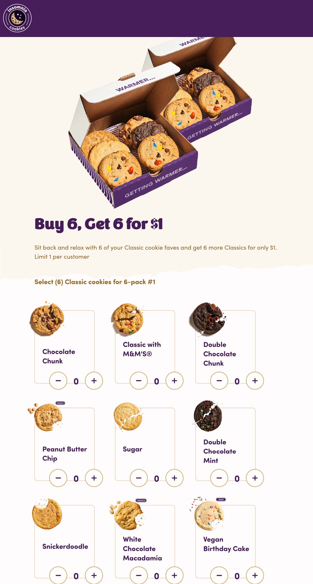 Insomnia Cookies coupons & promo code for [May 2025]