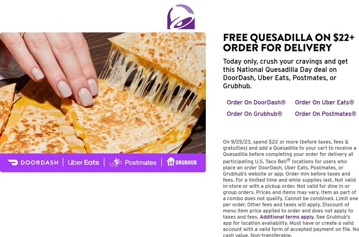 Taco Bell December 2023 Coupons and Promo Codes 🛒